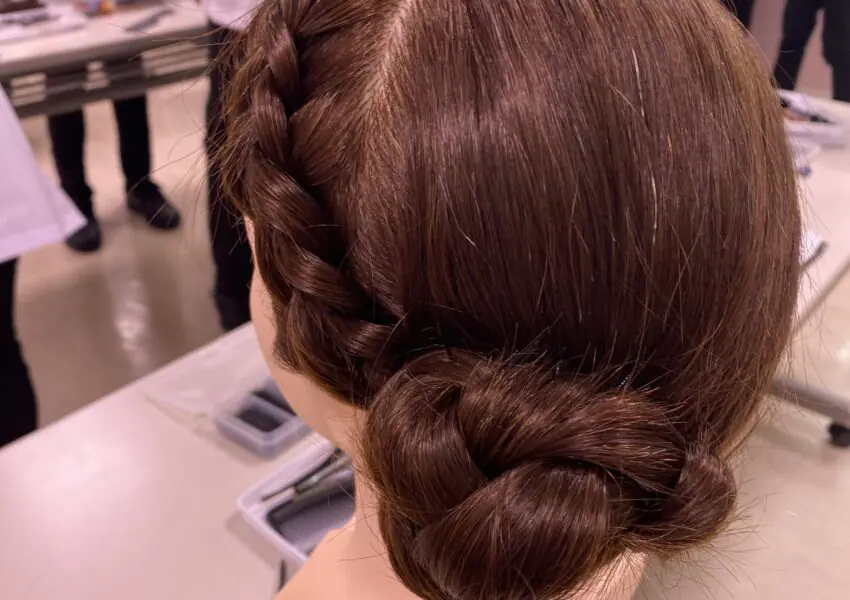ヘアアレンジ作品集 | エステ・メイク・ネイルなど美容の専門学校なら