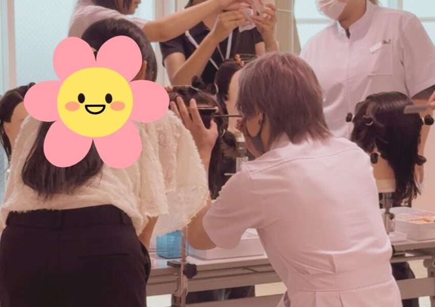 美容師体験♪